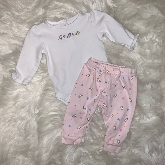 Janie & Jack  2 piece Set 100% cotton - Picture 1 of 3